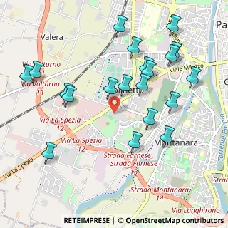 Mappa Strada Cavagnari, 43125 Parma PR, Italia (1.115)