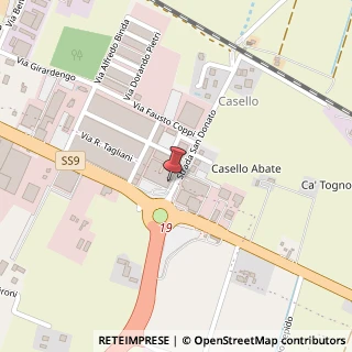 Mappa Strada San Donato, 2/A, 43122 Parma, Parma (Emilia Romagna)