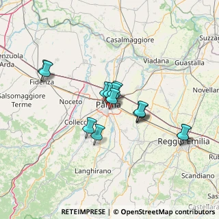Mappa Via D.Tomasicchio, 43123 Parma PR, Italia (11.38357)
