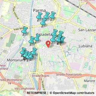 Mappa Via Picedi Benettini, 43123 Parma PR, Italia (0.896)