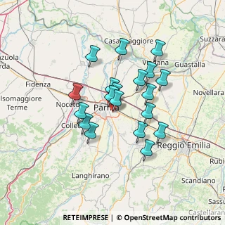Mappa Largo Ferruccio Parri, 43123 Parma PR, Italia (11.36158)