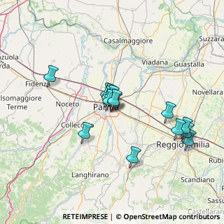 Mappa Largo Ferruccio Parri, 43123 Parma PR, Italia (11.848)