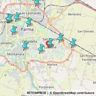 Mappa Largo Ferruccio Parri, 43123 Parma PR, Italia (2.61091)