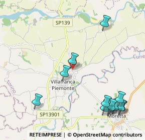 Mappa Via San Sudario, 10068 Villafranca Piemonte TO, Italia (2.66917)