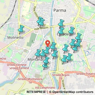 Mappa Via Alessandro Manzoni, 43125 Parma PR, Italia (0.94)
