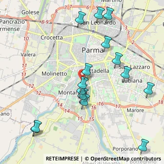 Mappa Via Alessandro Manzoni, 43125 Parma PR, Italia (2.39067)