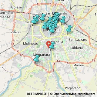 Mappa Via Navetta, 43125 Parma PR, Italia (1.9485)