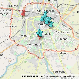 Mappa Via Navetta, 43125 Parma PR, Italia (1.66636)