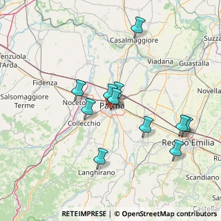 Mappa Via Navetta, 43125 Parma PR, Italia (13.92727)