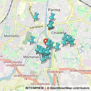 Mappa Strada Navetta, 43125 Parma PR, Italia (0.737)
