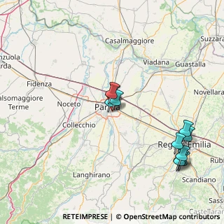 Mappa Via Terracini Umberto, 43123 Parma PR, Italia (17.06182)