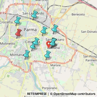 Mappa Via Terracini Umberto, 43123 Parma PR, Italia (1.57667)
