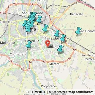 Mappa Via Terracini Umberto, 43123 Parma PR, Italia (2.148)
