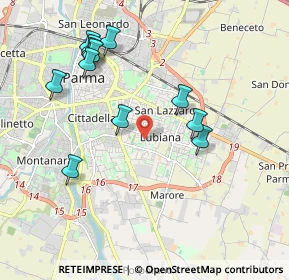 Mappa Via Terracini Umberto, 43123 Parma PR, Italia (2.05917)