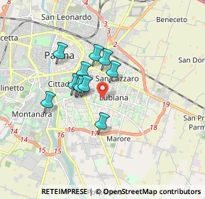 Mappa Via Terracini Umberto, 43123 Parma PR, Italia (1.27091)