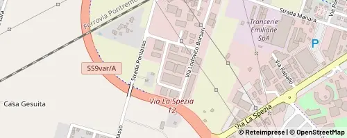 Mappa Parme
