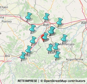 Mappa Viale Bianco Corrado, 14055 Costigliole d'Asti AT, Italia (11.915)