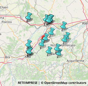 Mappa Strada Annunziata, 14055 Costigliole d'Asti AT, Italia (12.651)