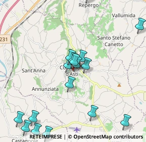 Mappa Viale Bianco Corrado, 14055 Costigliole d'Asti AT, Italia (2.27941)