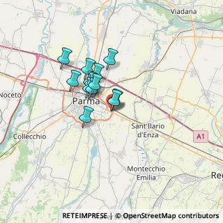 Mappa Via Alfredo Tassi, 43122 Parma PR, Italia (4.75769)