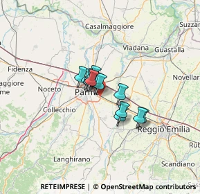 Mappa Via Alfredo Tassi, 43122 Parma PR, Italia (6.97308)