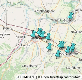 Mappa Via Tazio Nuvolari, 43100 Parma PR, Italia (13.09)