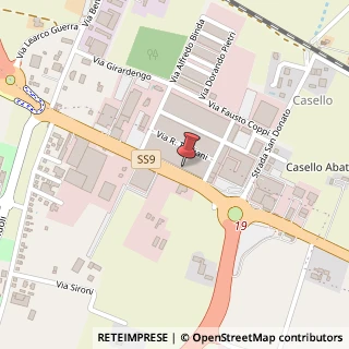 Mappa Via Tazio Nuvolari, 26/b, 43122 Parma, Parma (Emilia Romagna)