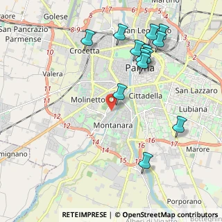 Mappa Via Antonio Colla, 43125 Parma PR, Italia (2.29538)