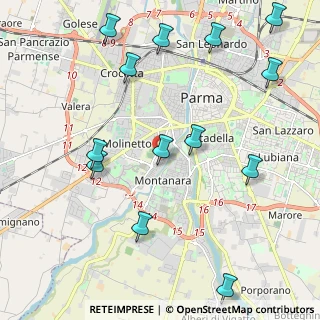 Mappa Via Antonio Colla, 43125 Parma PR, Italia (2.58)