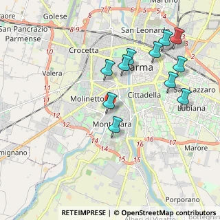 Mappa Via Antonio Colla, 43125 Parma PR, Italia (2.05545)