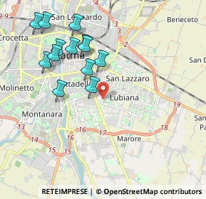 Mappa Largo Flaminio Piccoli, 43123 Parma PR, Italia (2.06154)