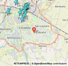 Mappa Largo Flaminio Piccoli, 43123 Parma PR, Italia (3.01083)