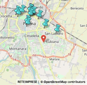 Mappa Largo Flaminio Piccoli, 43123 Parma PR, Italia (2.51)