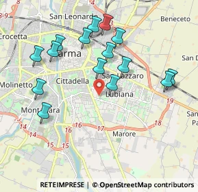 Mappa Largo Flaminio Piccoli, 43123 Parma PR, Italia (1.99467)