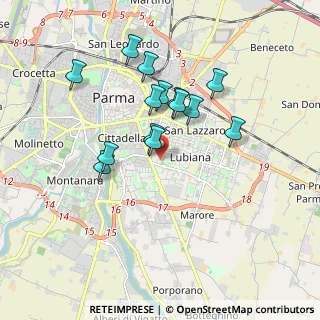 Mappa Largo Flaminio Piccoli, 43123 Parma PR, Italia (1.56143)