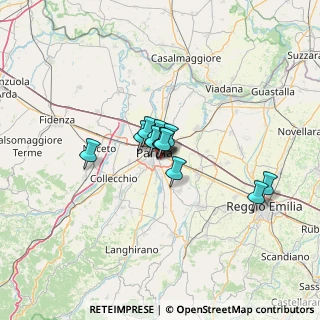 Mappa Largo Flaminio Piccoli, 43123 Parma PR, Italia (7.25417)