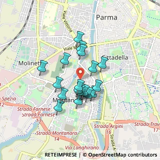 Mappa Via Umberto Balestrazzi, 43125 Parma PR, Italia (0.6565)