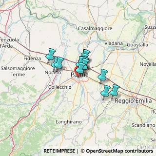Mappa Via Umberto Balestrazzi, 43125 Parma PR, Italia (7.65214)