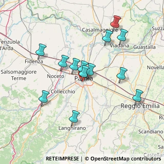 Mappa Via Umberto Balestrazzi, 43125 Parma PR, Italia (14.29385)