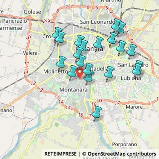 Mappa Via Umberto Balestrazzi, 43125 Parma PR, Italia (1.851)