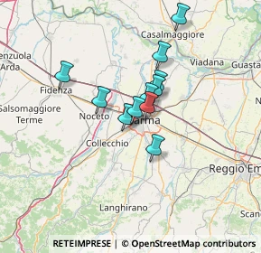 Mappa Via Tito ed Ettore Manzini, 43126 Parma PR, Italia (9.53182)