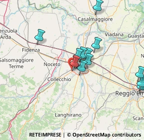 Mappa Via Tito ed Ettore Manzini, 43126 Parma PR, Italia (14.29833)