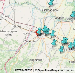 Mappa Via Tito ed Ettore Manzini, 43126 Parma PR, Italia (17.796)