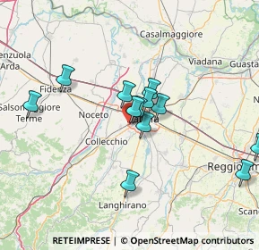 Mappa Via Tito ed Ettore Manzini, 43126 Parma PR, Italia (12.465)