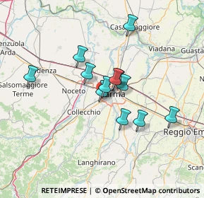 Mappa Via Tito ed Ettore Manzini, 43126 Parma PR, Italia (10.5525)