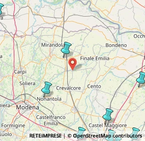 Mappa Via Renata Viganò, 40014 Caselle BO, Italia (34.36538)