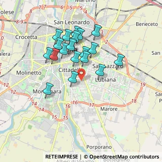 Mappa Via Giuseppe Cenni, 43123 Parma PR, Italia (1.6435)