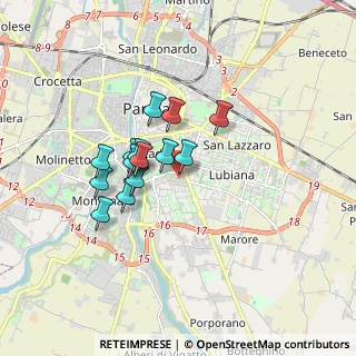 Mappa Via Giuseppe Cenni, 43123 Parma PR, Italia (1.30929)