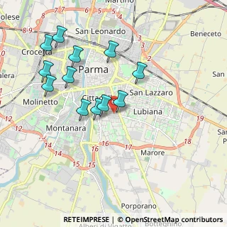 Mappa Via Giuseppe Cenni, 43123 Parma PR, Italia (1.9075)