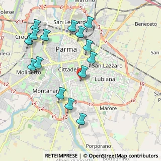 Mappa Via Giuseppe Cenni, 43123 Parma PR, Italia (2.256)